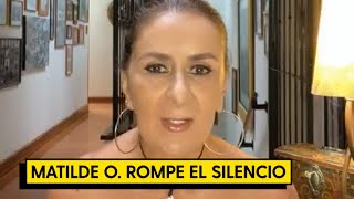 MATILDE OBREGÓN ROMPE EL SILENCIO TRAS LA MUERTE DE SU HIJO [upl. by Libre]