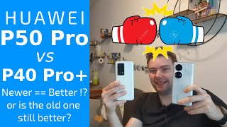 Huawei P50 Pro vs P40 Pro [upl. by Nivek]