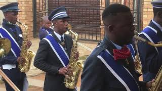 St James Brass Band MusicHlophe Re Rata Ha Re Ka BonaHosanna [upl. by Gnirol907]