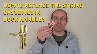 How To Replace The Spring Cassettes In Door Handles [upl. by Wina259]