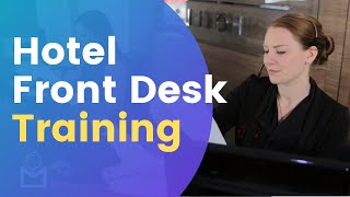 Hotel Front Desk  Full Training [upl. by Onig]