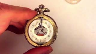 How to change a pocket watch battery [upl. by Molloy]