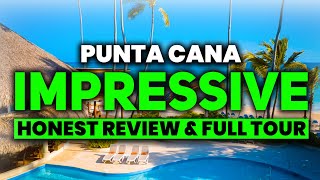 Impressive PUNTA CANA Resort AllInclusive  HONEST Review amp Full Tour [upl. by Rodie]