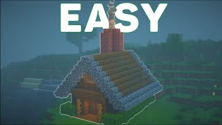 How to build The COZIEST House in Minecraft [upl. by Airoled]