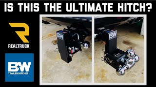 Best Adjustable Trailer Hitch B and W Stow and Go Review [upl. by Ikcin]