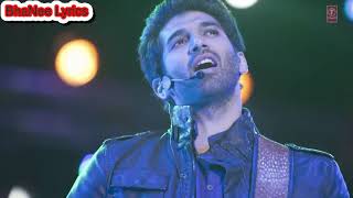 Tu hi ye mujhko bata de Chahun Main Ya Na Full Lyrical Song Aashiqui 2 BhaNee Lyrics [upl. by Airel880]