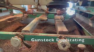 Duplicating a Rifle Gunstock  Wood Carver Duplicator [upl. by Yesak]