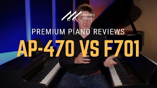 🎹Casio Celviano AP470 vs Roland F701 Digital Piano Comparison  Stunning Grand Piano Sounds🎹 [upl. by Aneehsyt]