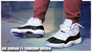 Air Jordan 11 Concord 2018 Review [upl. by Puiia]