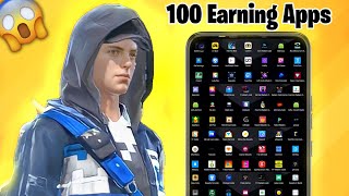 I Install 100 Earning Apps For Redeem Code 🔥 [upl. by Supen]