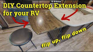 RV IslandCountertop Extension DIY [upl. by Jenesia]