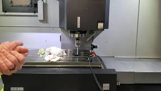 Doosan CNC Renishaw spindle probe setup [upl. by Danzig]