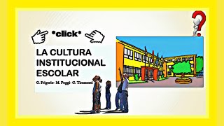 RESUMENquotLa cultura institucional escolarquotG Frigerio M Poggi y G Tiramonti [upl. by Aym]