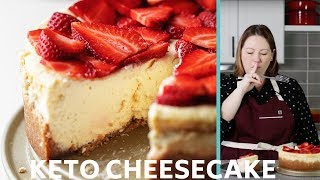 Keto Cheesecake that will make you SPEECHLESS [upl. by Dnomder]