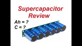 Supercapacitor Bank 27V 500F Review and Testing [upl. by Pang9]