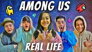 AMONG US IN REAL LIFE WITH MY FAMILY PART 3  Rimorav Vlogs [upl. by Tilagram]