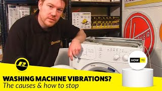 How to Prevent a Washing Machine Shaking and Spinning Noisily [upl. by Gisele]