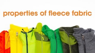 Fleece Fabric Properties [upl. by Sel]