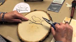 Wood Burning for Beginners  AC Moore [upl. by Notsae]