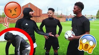 HILARIOUS F2 VS DEMARAI VS HAKS LEICESTER TRAINING GROUND [upl. by Justinian929]