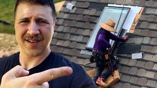 How to Install a Roofing Skylight  Roofing Insights [upl. by Kimberly181]