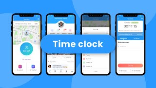 Connecteam  The Worlds Best Employee Time Clock App [upl. by Amolap]