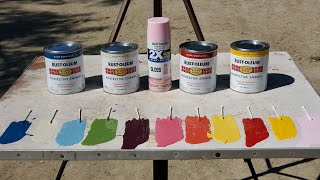 Mixing Rustoleum Colors [upl. by Rickert966]