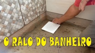 RALO DO BANHEIRO E CANO DA BACIA SANITÁRIA PISO [upl. by Malinowski988]