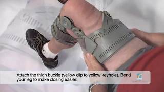 DonJoy ClimaFlex Osteoarthritis OA Knee Brace Overview [upl. by Anitroc]