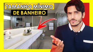 QUAL A MEDIDA IDEAL PARA BANHEIRO OU LAVABO [upl. by Everrs784]