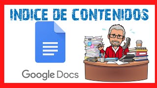 🚨Cómo crear un índice o tabla de contenidos en Google docs WORD  Curso Google Educador nivel 1 [upl. by Boar542]