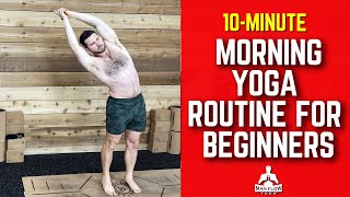 10Minute Morning Yoga Routine for Beginners Do This Every Morning [upl. by Reinar939]