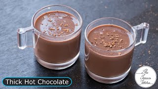 Yummy Hot Chocolate Recipe I Perfect Thick Hot Chocolate Recipe  The Terrace Kitchen [upl. by Llenal17]