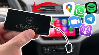 CarPlay INALÁMBRICO en cualquier coche con ESTO  CPLAY2air [upl. by Libb]