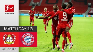 903 Lewandowski saves Bayern  Leverkusen  FC Bayern  12  All Goals  Matchday 13 – Bundesliga [upl. by Griffis]