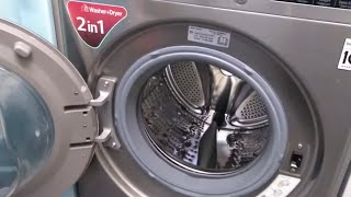 LG Washer  How to Clean It Full Tutorial Tray Rubber Seal and Tub Clean Cycle [upl. by Casteel]