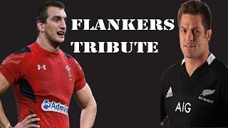 Rugby Tribute  Flankers quot The everywhere menquot Big Hits runs compilation [upl. by Allenotna]