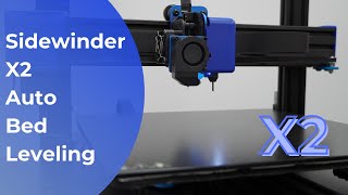 Auto Bed Leveling Process  Sidewinder X2 Artillery 3D Printer [upl. by Nalyt]