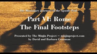 Paul the Apostle in Rome The Final Journey [upl. by Ssor]