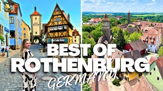 ROTHENBURG OB DER TAUBER What To Do in One Day Germany [upl. by Jarus]