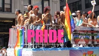 2017 Pride Parade in NYC Highlights [upl. by Tirreg306]