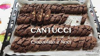 CANTUCCI cioccolato e noci [upl. by Coray209]