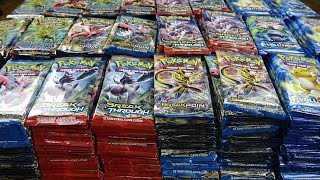 Opening 1000 Pokemon Booster Packs [upl. by Queena]