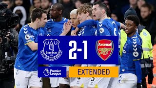 EXTENDED HIGHLIGHTS EVERTON 21 ARSENAL [upl. by Amr]