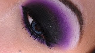 Tutorial De Maquillaje Maquillaje De Ojos Morado  JuanCarlos960 [upl. by Ennairek]