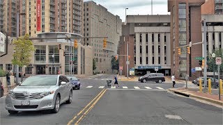 Driving Downtown  Silver Spring 4K  Maryland USA [upl. by Inaja419]