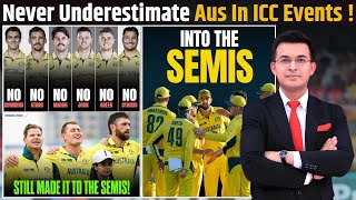 AUS vs AFG Steve Smith led Australia becomes first team from Group B to qualify for semis of CT [upl. by Assilana]