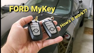 MUSTANG GT MyKEY SET amp RESET HOW DOES IT WORK [upl. by Griswold355]