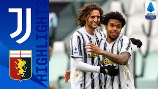 Juventus 31 Genoa  Kulusevski Morata and McKennie All Score in Juve Win  Serie A TIM [upl. by Inkster]