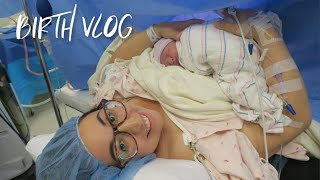 Emotional Birth Vlog LIVE CSECTION [upl. by Talanian581]